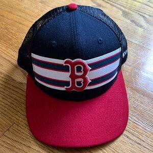 Like new red white and blue Boston Red Sox baseball hat